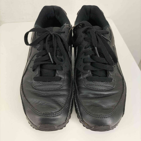 ナイキ NIKE Air Max 90 Leather Triple Black メンズ JPN:27